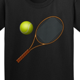 thumbnail image 4 of Inktastic Tennis Racket Ball Youth T-Shirt, 4 of 5