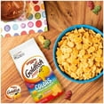 thumbnail image 6 of Goldfish Colors Cheddar Cheese Crackers, Baked Snack Crackers, 6.6 oz Bag Pack of 2, 6 of 7