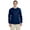 NAVY, variant on The Gildan Adult Ultra Cotton 6 oz Long Sleeve T-Shirt - INDIGO BLUE - L