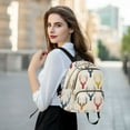 thumbnail image 6 of Print Antlers Deer Head Travel Laptop Backpack Casual Daypack Lightweight Bookbag Compartment for Business, 6 of 7