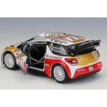 thumbnail image 3 of Maqueta de coche de aleación de carreras de rally fundido a presión, escala 1:32, blanco, 3 of 4