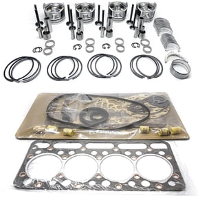 Seapple New Rebuild Kit Overhaul Kit Compatible with YANMAR 4TNE84 Engine Forklift Excavator LOADER