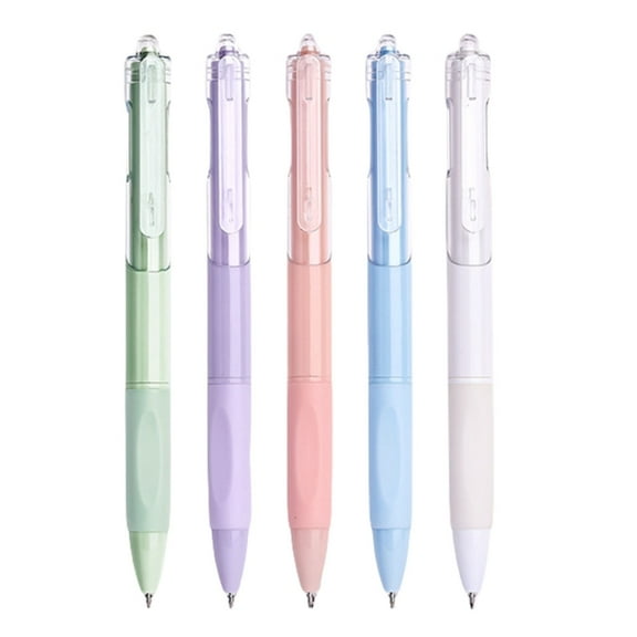 5 Pcs Neutral Pen Writing Pen Aesthetic Gel Pen Stationery Pen Gel Ink Pen