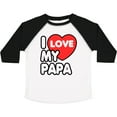thumbnail image 3 of Inktastic I Love My Papa Boys or Girls Toddler T-Shirt, 3 of 5