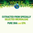 thumbnail image 5 of Natural Factors Whole Earth & Sea, Marine DHA Omega-3, 30 Vegetarian Softgels, 5 of 8