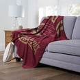 thumbnail image 2 of The Northwest 1COL-23600-0233-OOF 50 x 60 in. NCAA Elon University Alumni Silk Touch Throw Blanket, 2 of 5