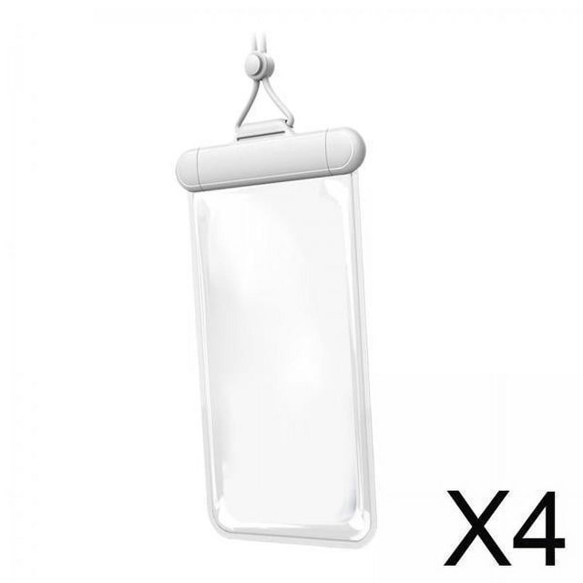 4 Fundas Impermeables Baoblaze Para Teléfono De PVC Con Pantalla Táctil Para Buceo Deportes Acuáticos Piscina Color