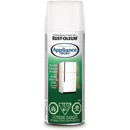 Rust-Oleum Specialty Appliance Spray Paint, 340g, Gloss White N7881830