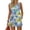 Yellow(Floral Print), variant on Iaqnaocc 2 Piece Sets for Women Casual Short Sets for Women Vintage Floral Print Square Neck Sleeveless Womens Tops and Shorts Summer Outfits Beach Matching Sets Women Clothing Light Blue XL