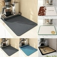 thumbnail image 1 of Coffee Mat 1PC,Absorbent Mat19.69x23.62in,Rubber Draining Mat for Countertops Spill Protection & Quick Dry for Kitchen Bar Use, 1 of 8