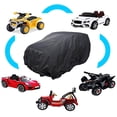 thumbnail image 7 of Car Toy Cover,Ride-On Car Cover for Kids Electric Vehicle - Universal Fit, Water Resistant, UV Rain Snow Protection- Outdoor Wrapper, 7 of 7
