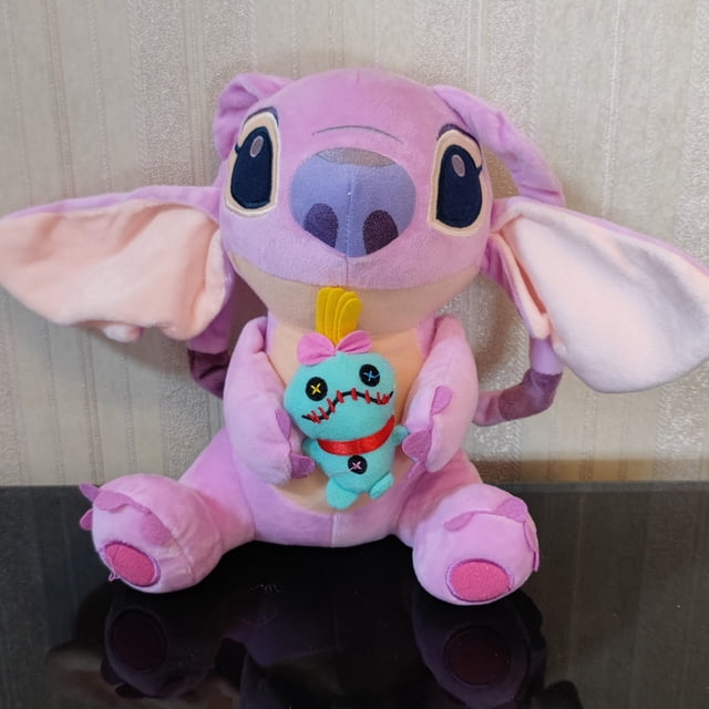 Disney Stitch-muñeco de peluche de Lilo & Stitch para niños, muñeco de peluche, regalo de cumpleaños