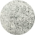 thumbnail image 1 of Ahgly Tapis Rond Contemporain Lavable en Machine, 4 Pieds Rond, 1 of 7