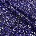 thumbnail image 2 of Ultra Violet Stretch Velvet Sequin Fabric, Glitter Spandex Material – Ideal for Sewing, DIY, Arts & Crafts, Apparel, Decoration, Tablecloths, Etc - Sample/Swatch, 2 of 5