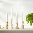 thumbnail image 5 of ROOT Candles Unscented Dipped Taper Candles, 9-inch Tall, Box of 12, Color: White, 5 of 5