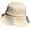 Beige, variant on CoCopeaunts Large Bucket Hat Women Elegant Big Wavy Brim Sunscreen Sunshade Fisherman Hat Female Sweet Daily Casual Wild Wear