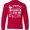 Red, variant on Inktastic Dear Santa, My Sister Did It Funny Christmas Long Sleeve Youth T-Shirt