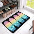 thumbnail image 3 of MKHERT Funny I Need Vitamin Sea in Rainbow Surfboard Doormat Rug Home Decor Floor Mat Bath Mat 30x18 inch, 3 of 3