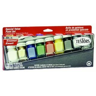 Testor - Acrylic Paint Pod Sets - 12 Hobby & Craft Colors, 1 Paint