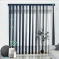 thumbnail image 1 of Yoolax Motorized Vertical Blinds Remote Voice Control Vertical Blind Smart Automatic Window Track Slats Set for Patio Sliding Glass Doors(Blackout Navy Blue,54"W x 72"H), 1 of 7