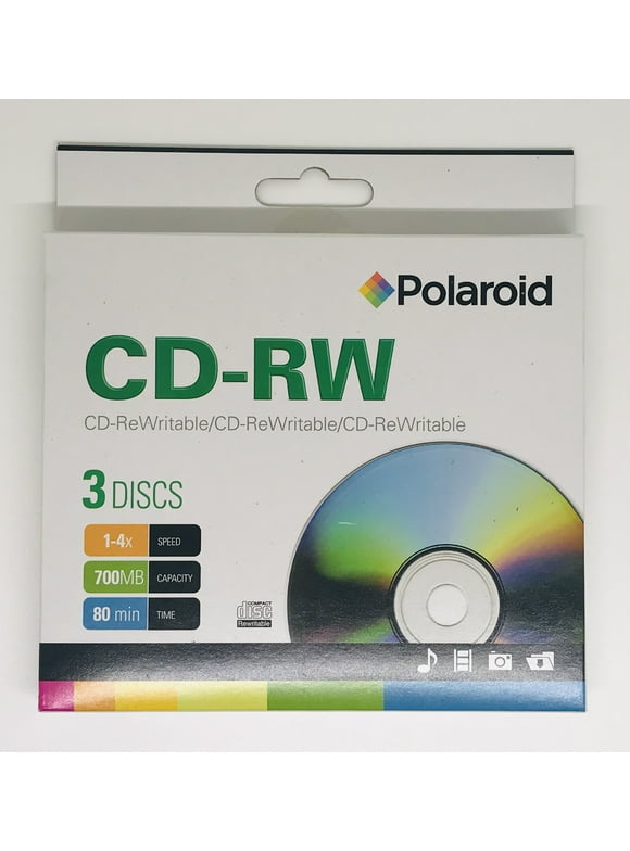 Blank CDRW Discs in Blank Media