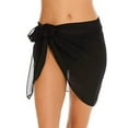 thumbnail image 1 of Women's Ribbed V Neck Bikini Top Solid Swim Top Bathing Suit, 1 of 1
