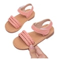 thumbnail image 6 of enyan girls Baby Girls and Toddler Sporty Sandals With Adjustable Straps Girls Summer Sandals,Pink,Size 12, 6 of 6