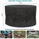 thumbnail image 2 of SIRUITON Funda para Muebles de Jardín Funda Redonda para Mesa de Jardín Impermeable, Resistente, Circular, para Patio, Muebles de Exterior, Funda para Carpa, Anti-UV, Funda para Mesa y Silla, A, 2 of 7