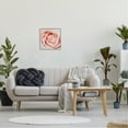 thumbnail image 3 of Stupell Industries Pink Close Up Rose Botanical & Floral Photography Gray Framed Art Print Wall Art, 17 x 17, 3 of 9