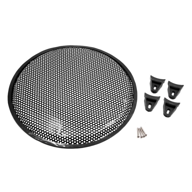 Unique Bargains Audio Speaker Mesh Sub Woofer Subwoofer Grill Dust Cover Protector 12' Car