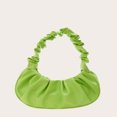 thumbnail image 4 of LNGOOR Sac Design Minimaliste Froncé Vert Imperméable Léger pour Affaires Décontractées Sac Froncé Minimaliste pour Adolescentes Femmes Étudiantes Rookies & Travailleurs à Col Blanc Parfait pour l'Été, 4 of 7