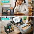 thumbnail image 5 of Maxgear Office Desk Organizer, Pen Holder & Organizer For 6 Compartments, 1 Draw, 5 of 5