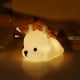 thumbnail image 2 of paquete de luces nocturnas para niños, luces nocturnas de guardería de ciervos con batería, lámpara de mesa de 7 colores, decoración de habitación, tipo C recargable, lindos regalos LED multicolores, 2 of 5