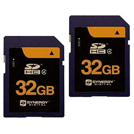 Canon EOS 6D Digital Camera Memory Card 2 x 32GB Secure Digital High Capacity (SDHC) Memory Cards (2