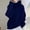 *Navy, variant on ClodeEU Bulkneck Thickened Knit Hooded Sweatshirts Sweater For Women,Fall Winter Long Sleeved Knitwear Khaki,Womens Plus XXL
