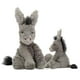 thumbnail image 2 of 23/40/60CM Cute Burro Peluche Toys Lovely Grey Donkey Plush Dolls Stuffed Soft Animal for Baby Infant Birthday Room Decor Gifts, 2 of 4