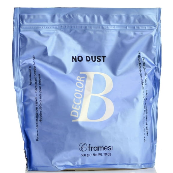 Framesi Decolor B No-Dust Scented Powder Bleach, 17.6 Ounce