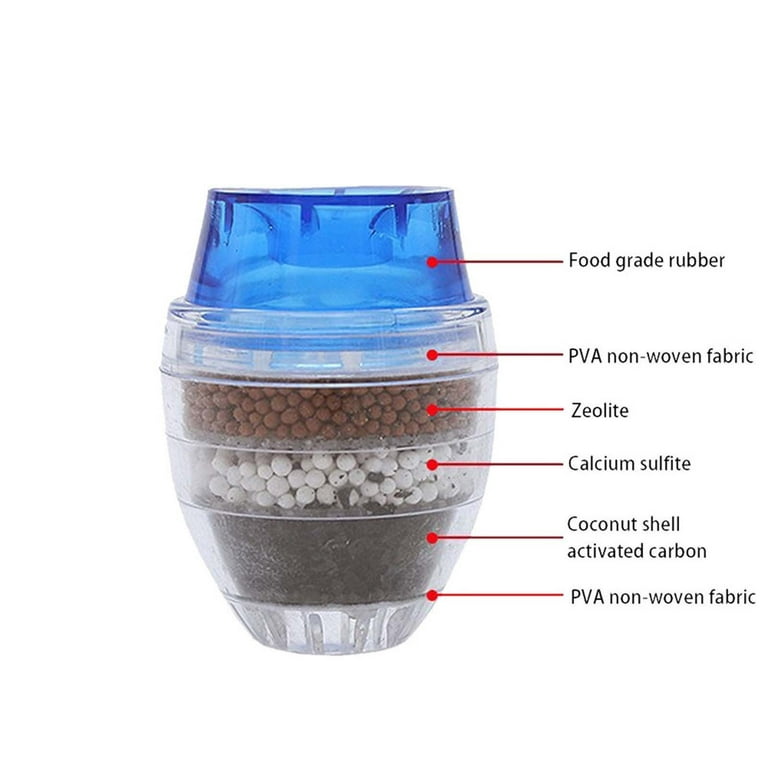 Buy Carbon Water Purifier Faucet Filter Kitchen 5 Layer Tap Water Clean  Filter 1pc Online