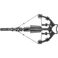 thumbnail image 4 of Killer Instinct Burner 415 Crossbow Bow Archery Pro Package with 3 Bolts, Gray, 4 of 6