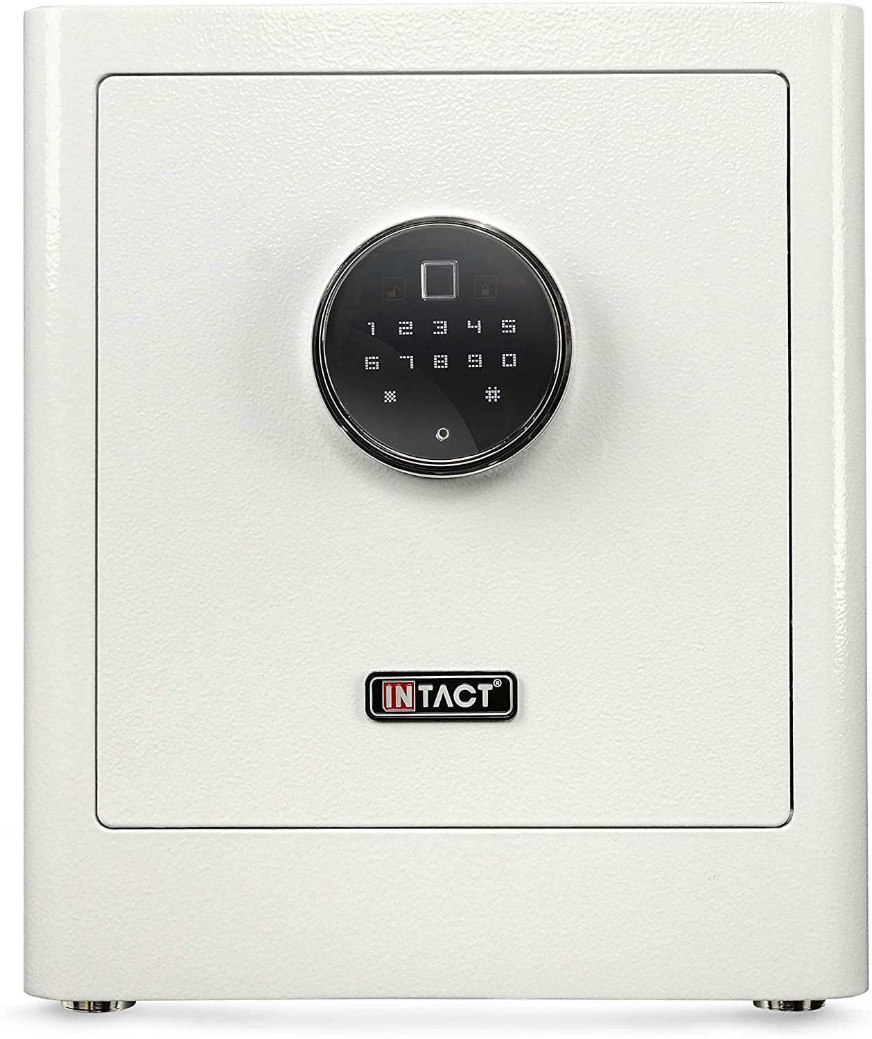 Intact - Compact Quick Access Biometric Fingerprint Security & Gun Safe With Nex-Gen Full Keypad Module Tall