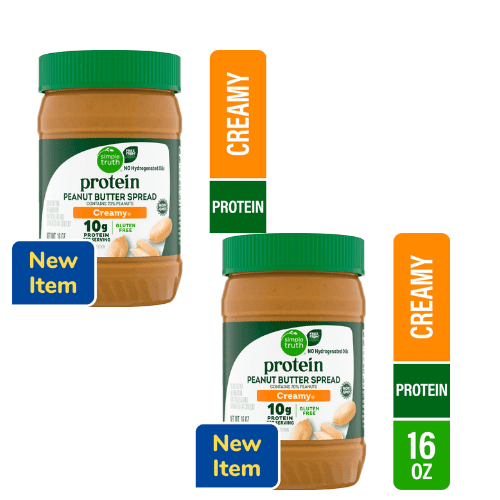 Simple Truth® Protein Creamy Peanut Butter Spread 16 oz ,2 Pack