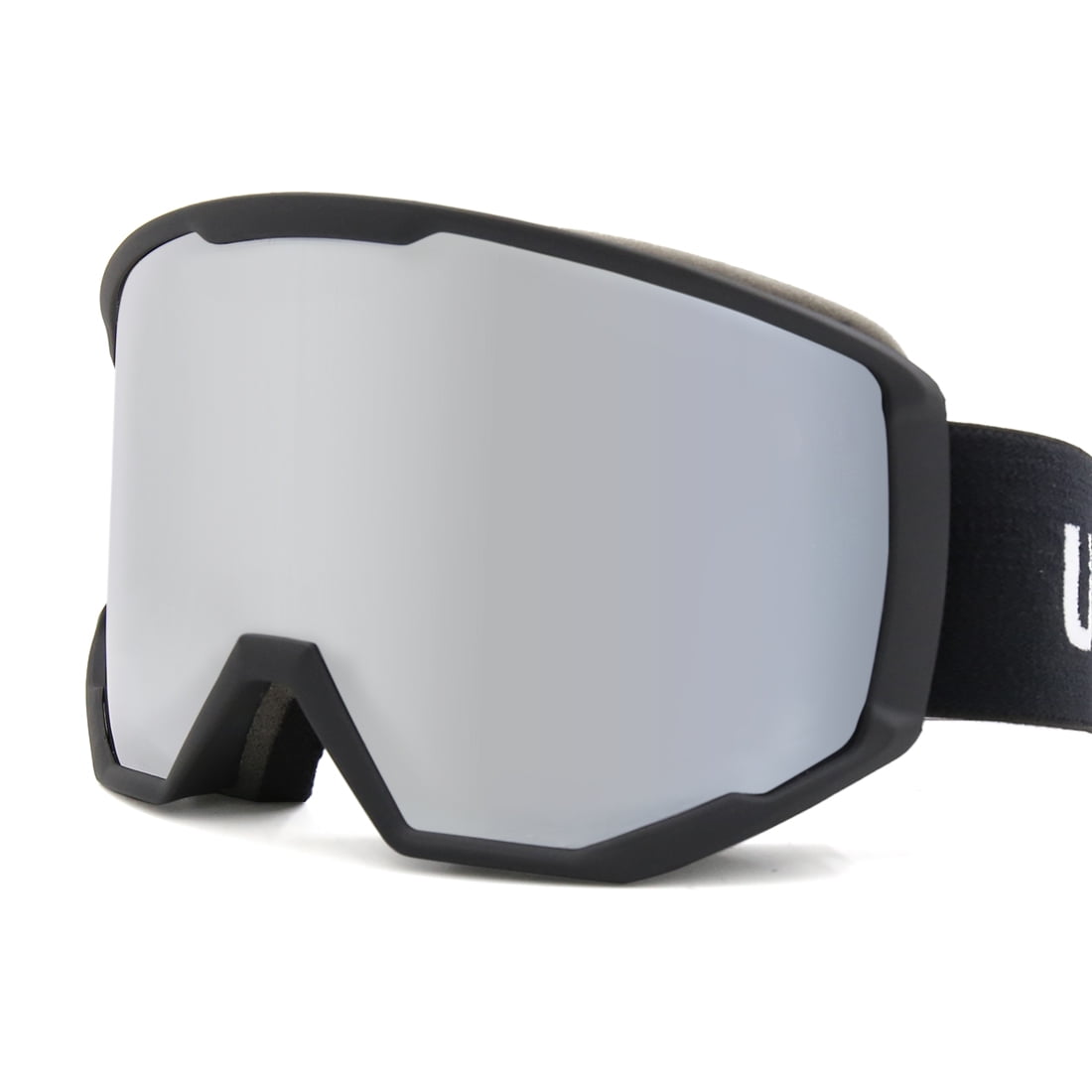 Ski Snowboard Anti-Fog UV400 Goggles Double Lens Cylinder Glasses Uxcell by