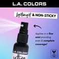 thumbnail image 4 of (3 pack) L.A. COLORS Lightweight & Non-sticky Finishing Face Setting Spray, 1 fl oz, 4 of 8