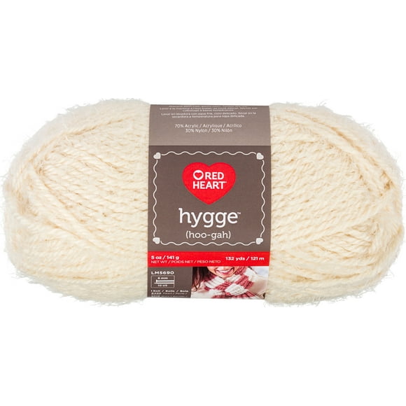 Fil Red Heart® Hygge™, Acrylique-Nylon #5 Encombrant, 5oz/141g, 132 Verges
