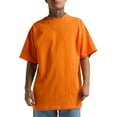 thumbnail image 2 of 2 Pack Shaka Wear Men's Max Heavyweight Short Sleeve Crew Neck T-Shirt - Orange - Small, 2 of 4