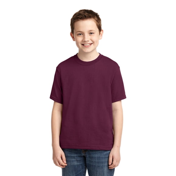 JERZEES® - Playera de algodón/poliéster Dri-Power® 50/50 para jóvenes. 29B Jerzees 29B