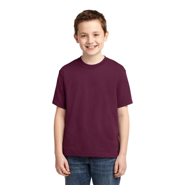 JERZEES® - Playera de algodón/poliéster Dri-Power® 50/50 para jóvenes. 29B Jerzees 29B