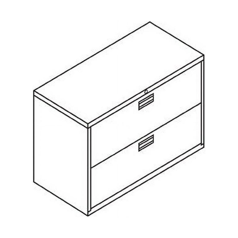 Hon 2 Drawers Lateral Doent Size