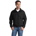 thumbnail image 1 of Port Authority TLJP54 Men's Tall Competitor Jacket - True Black/ True Black - 4X-Large Tall, 1 of 2