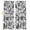 Black, variant on Boho Blue Floral Blackout Curtains for Bedroom/Living Room, Pinch Pleated Black Out Curtains, Vintage Farmhouse Paisley Plant Leaf Room Darkening Window Drapes with Hooks 2 Panels, 39"x70"